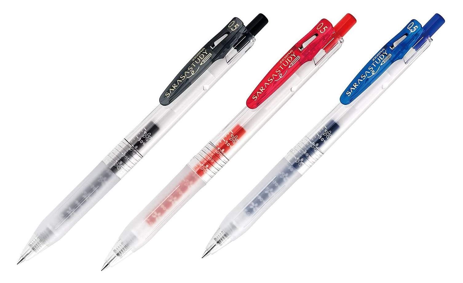 Amazon | ゼブラ ジェルボールペン サラサスタディ 0.5mm 軸・インク色